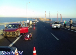 На Крымском мосту произошло первое смертельное ДТП