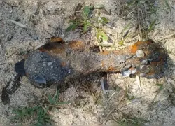 Подросток нашёл мину в Азовском море — и не растерялся