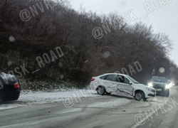 Дорога-лед: новороссийцы в шоке от снега и пробок