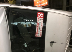 Маршрутка с пассажирами перевернулась в Новороссийске 