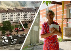 Главное - выжить: уникальные кадры с пожара в Новороссийске 