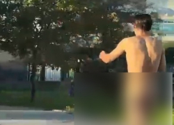 18+ Мужчина разгуливал голышом по заповедной зоне в Новороссийске