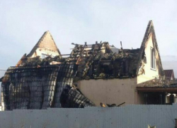 Пожар уничтожил дом новоросийцев