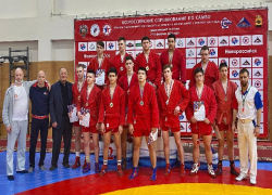 Новороссийцы получили пять медалей на всероссийском турнире по самбо   