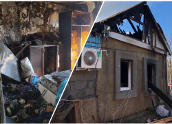 Страшная беда у соседей Новороссийска: семья лишилась дома из-за пожара 