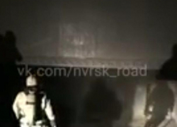 В Новороссийске сгорел гараж и находящийся внутри него автомобиль