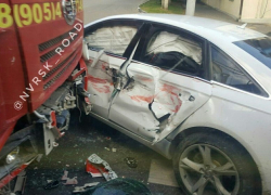 Авария с участием Ауди породила споры о светофорах в Новороссийске