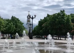 В Новороссийске начался сезон фонтанов 