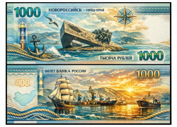 День рождения бумажных денег в России: как могла бы выглядеть купюра с Новороссийском 