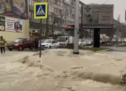 За сутки в Новороссийске выпала почти месячная норма осадков