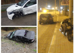 Двое мужчин погибли, а пешеход госпитализирован в результате трех ДТП в Новороссийске