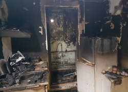 Страшный пожар унес две жизни у соседей Новороссийска