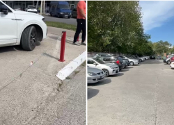 "Ни себе, ни людям": спортшкола лишила новороссийцев парковки 