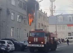 Пострадавшего в пожаре доставили в новороссийскую горбольницу №1