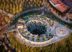 Такого нет нигде: в парке Галицкого появится арт-объект в виде вулкана