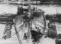 Календарь: 4 мая поднят из воды затонувший линкор «Новороссийск»