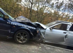 Лобовое ДТП произошло в утренний "час пик" в Новороссийске.