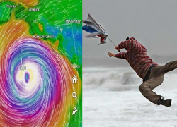 На Новороссийск надвигается разрушающий ураган скоростью до 30 м/с: когда лучше остаться дома