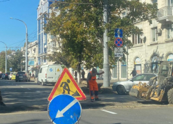 В центре Новороссийска будут пробки: идет ремонт дорог на нескольких участках