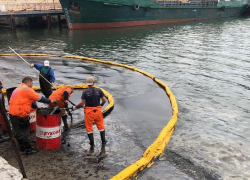 Элеваторная в мазуте. Проезда не будет два часа