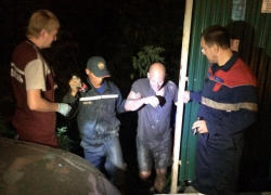 Новороссиец едва не утонул в болоте в Цемесской роще