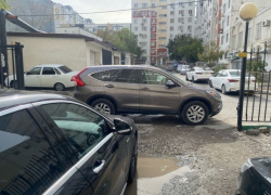 Новороссиец показал "мастер-класс" по парковке 