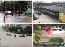 Эвакуация людей и размытые дороги: к чему привёл ливень в Новороссийске 