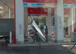 После аварии на лукойловской заправке новороссийцы высказали все, что о ней думают