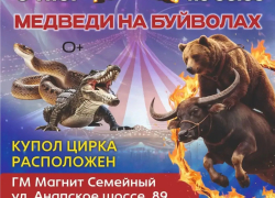 «Торнадо» уходит! Но дарит новороссийцам 50% скидки на билеты в цирк-шапито