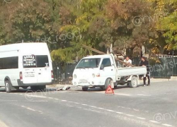 В Новороссийске шумахер на грузовике врезался в маршрутку  