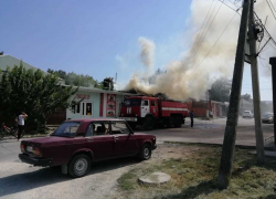 Хлеб сгорел вместе с пекарней в Цемдолине 