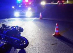 Под Новороссийском погиб мотоциклист: его сбила иномарка