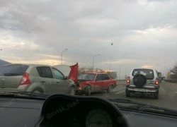 Под Новороссийском произошло лобовое столкновение