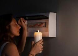 Новороссийцы остались еще и без света