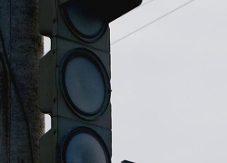 На выезде из Новороссийска не работает светофор