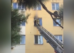 Страшный пожар разбушевался у соседей Новороссийска 