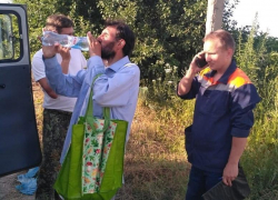 Странный паломник пришел в Новороссийск из Керчи