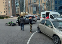 Авария с мотоциклом и иномаркой произошла в Новороссийске 