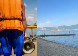 Тревога на пляжах Новороссийска: на случай смерча и других ЧС