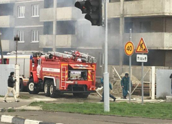 "Малая земля" горела в Новороссийске