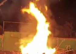 В Новороссийске сотрудники Госавтоинспекции спасли жилые дома от пожара