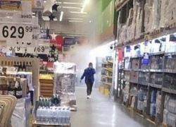 Очередной пожар: задымление в одном из гипермаркетов Новороссийска 