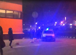 Новороссийцы эвакуировались из крупного гипермаркета