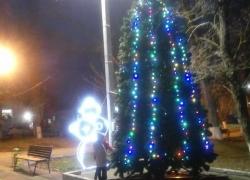 Дети разгромили новогоднюю ёлку в пригороде Новороссийска