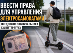 Для электросамокатов предложили ввести отдельные водительские права