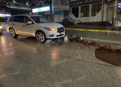 Кровь на асфальте и показания очевидцев: в Новороссийске сбили пешехода 