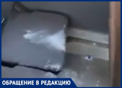 Чем-то непонятным обсыпали сидения в новороссийской маршрутке