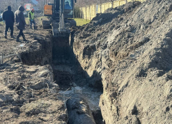 Строительство водопровода в Новороссийске задерживается из-за откачки воды