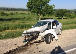 Пьяный водитель устроил лобовое ДТП под Новороссийском