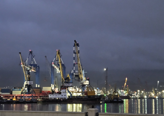 Морской причал под Новороссийском подвергся атаке украинских безэкипажных катеров